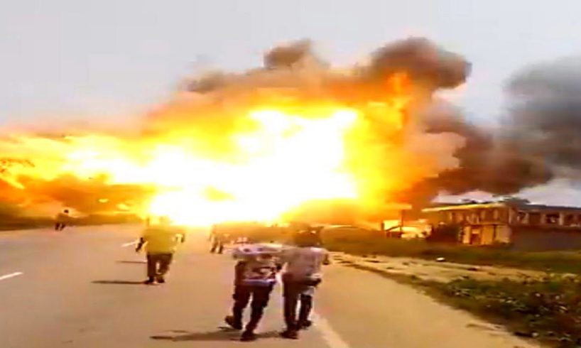VIOLENT Explosion Destroys Apiate Village Near Bogoso, Ghana - Jan. 20, 2022