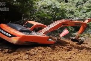 World's Dangerous Idiots Heavy Equipment Operator Skills Excavator Fail Compilation p3