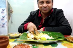 " Hotel Sidheshwari Ashram " | Heavy Eating | Rice | Vetki Fish | Rui Kosha | Alu Posto | Nice Menu