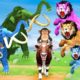 10 Zombie Mammoths vs Giant Lions Fight Baby Monkey Saved By Woolly Mammoth Elephant Animal Fights
