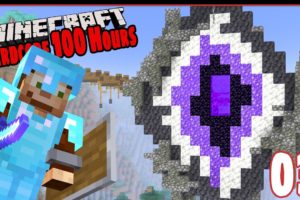 100 Hours In Hardcore Minecraft: The Most Dangerous Portal...