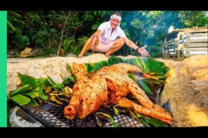 Jerking a WHOLE PIG in Jamaica!! Ultimate Jamaican Jerk Tour!!!