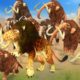 5 Woolly Mammoths vs Zombie Lion Elephant Fight Baby Mammoth Saved By Woolly Mammoth Animal Fights