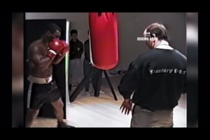 @hood fights Tiel Mike Tyson Training in His prime -part 1 Official Boxing