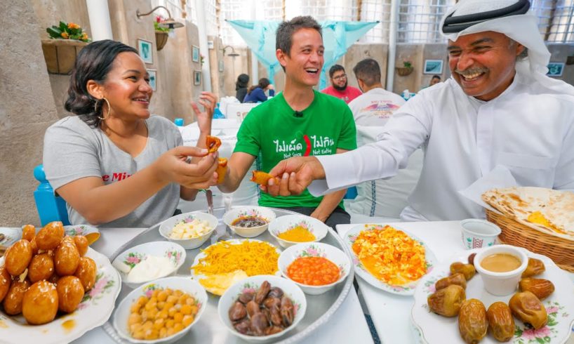 Bangladeshi Food in Dubai!! MEGA FOOD TOUR - Emirati + Indian Food!