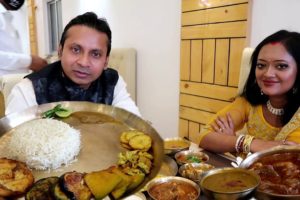 Birthday Special Eating Show | Rice | Biryani | Pulao | Mutton Kosha | Kadai Chicken | Fish Jalfrezi