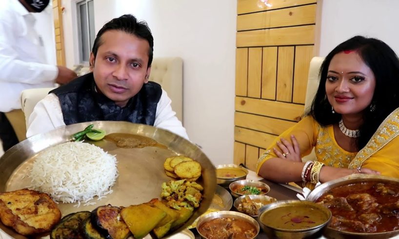 Birthday Special Eating Show | Rice | Biryani | Pulao | Mutton Kosha | Kadai Chicken | Fish Jalfrezi