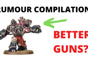 Chaos Marine Codex Rules Rumours Compilation - Legion Traits + More!