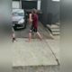 Crazy Hood Fight - Fight with his Neighboor - H-Fight Scene