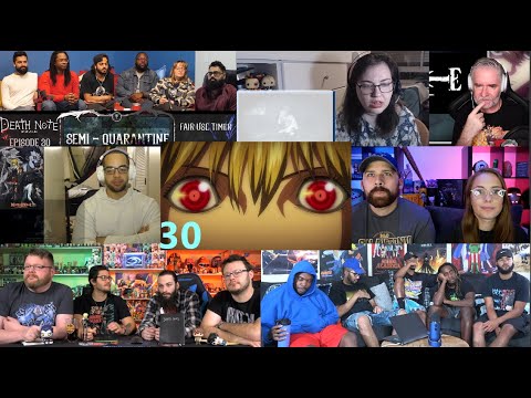 Death Note Episode 30 Reaction Mashup | Mello visits Near 🤔