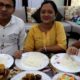 Dola Rege Agun | Todays Dinner Menu | Chicken Pakora | Egg Biryani | Mutton Kosha | Alur Dum & Raita