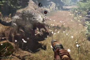 FAR CRY PRIMAL - SNOWBLOOD WOLF VS JAGUAR - ANIMAL FIGHTS!!!