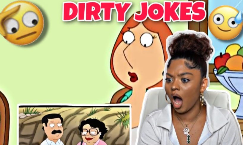 Family Guy - Dark Humor Dirty Joke Compilation  **REACTION**