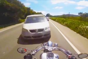 IDIOT IN CAR vs BIKE ACCIDENT - Near Death Captured On GoPro & Camera Compilation #8