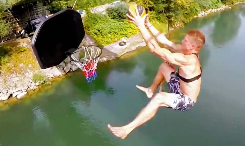 Man Dunks Off Bridge & More | Basketball All-Stars IRL