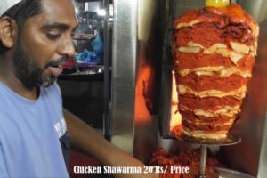 Muhammad Vai Ki Chicken Shawarma | 20 Rs/ Price | Surat Street Food