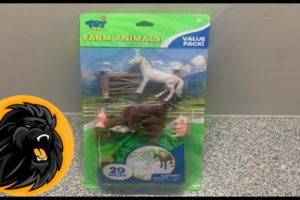 Opening Plastic Farm Animals 🐮 Cow Dog Rabbit Horse Chicken Farming Toys | Animal Toy Surprise Pack