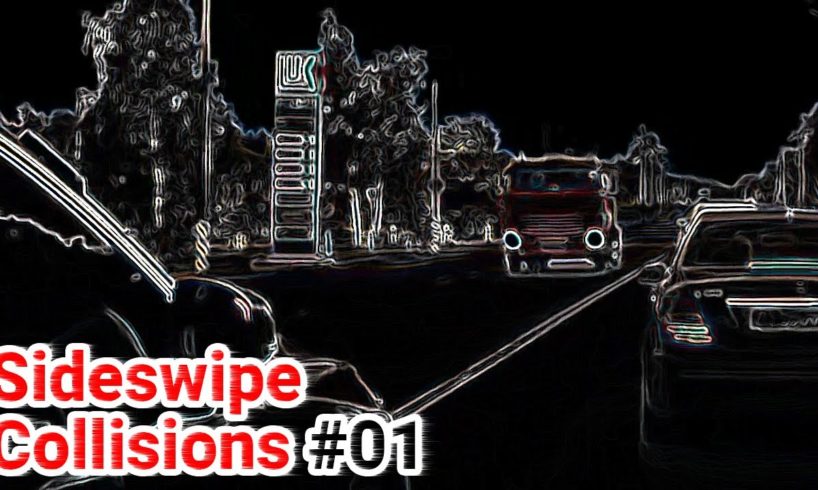 Sideswipe Car Collisions Compilation 01 - Sideswipe Car Crashes Compilation - Sideswipe Accidents