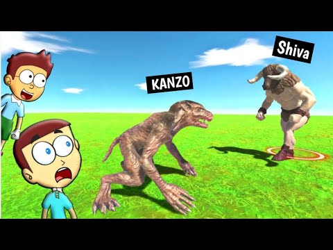 Skeleton Warrior vs Minotaur - Animal Revolt Battle Simulator | Shiva and Kanzo Gameplay