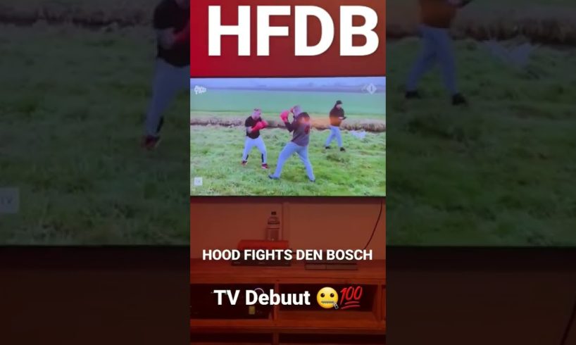 TV Debuut van Hood Fights Den Bosch #Nederland1 #Hoodfights