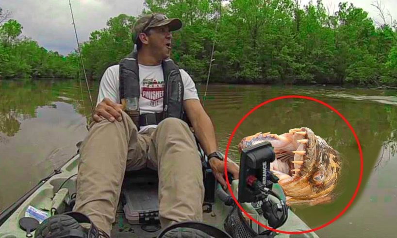 This Guy Was Fishing On A Louisiana Lake When A Deadly Creature Suddenly Grabbed Onto His Line