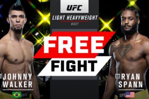 UFC Vegas 48 Free Fight: Johnny Walker vs Ryan Spann