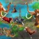Zombie Mammoth Chasing Cow Temple Run Cartoon Animal Fights Mammoth Saved Cow Animal Revolt Battle