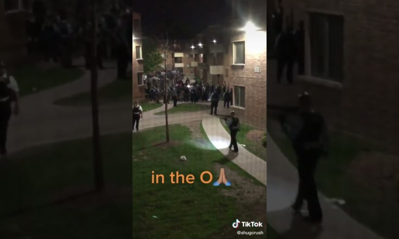 oblock shooting death police aftermath hood fights