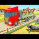 wild animals transport simulator animal rescues sim tiger loading and unloading #animals