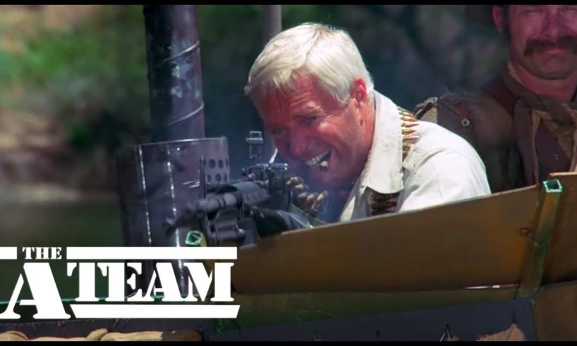 Action Compilation | Shootouts and Chases | The A-Team
