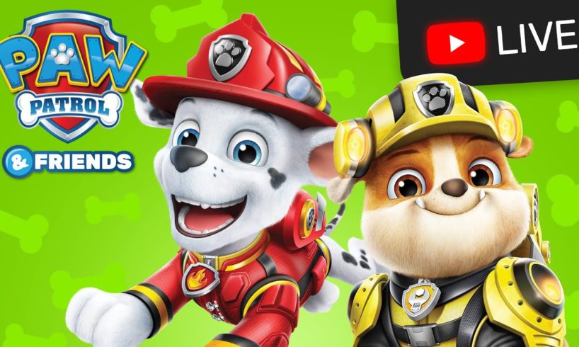 🔴 Best of PAW Patrol Rescue Episodes Mighty Pups and More Live Stream | Cartoons for Kids