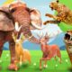 Big Elephant vs Cheetah | Elephant fight with Tiger and Cheetah to Save Cartoon Deer | Animal Fights