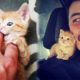Cop Rescues Stray Kitten And Now They’re Fighting Crimes Together