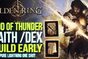 Elden Ring - Best ONE SHOT Pure Lightning INCANTATIONS For Early Mid Game | Elden Ring Best Builds