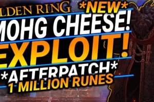 Elden Ring Exploit - MOHG Boss Glitch! 1 Million RUNES In 30 Seconds!  *AFTERPATCH* Cheese!