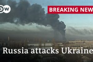 Explosions and air raid sirens heard in Ukraine as Russia launches attacks | DW News