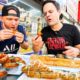 Indian Street Food Tour EXTREME 7 Street Foods in Dubai!!! w @Davidsbeenhere!!!