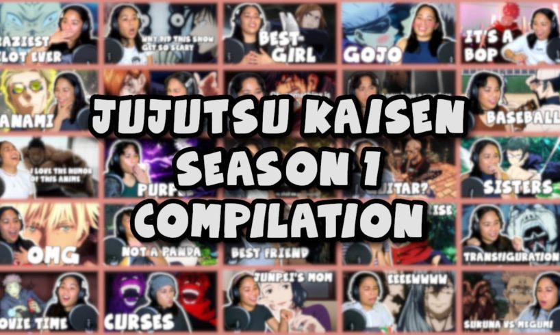 Jujutsu Kaisen Season 1 | Otakudesune Reaction Compilation