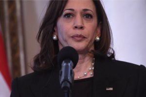 Kamala Harris slammed for 'awkwardly' laughing during press conference in Poland