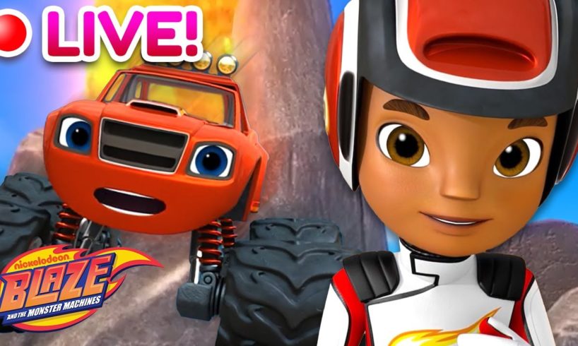 🔴 LIVE: Blaze's Ultimate Rescue Marathon w/ AJ! | Blaze and the Monster Machines