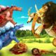 Lion and Elephant Attacks Forest Wild Animals | Monster Lion Fights to Cartoon Animals
