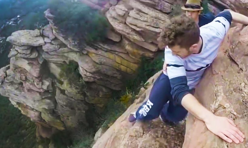 MOUNTAIN CLIMBER *almost* ACCIDENT - Near Death Captured On GoPro & Camera Compilation #10