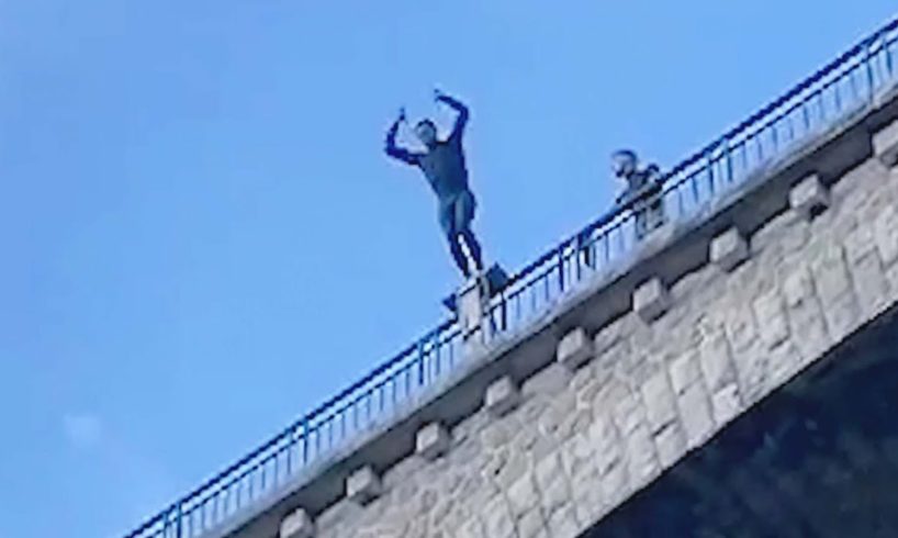 Man Dives From 90ft Bridge | ﻿Best Of The Week