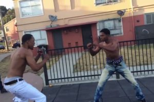 Montana Of 300 Cousion hood fight