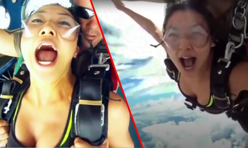 PLANE ALMOST HIT SKYDIVER - Skydiving Near Death Captured On GoPro & Camera Compilation #11