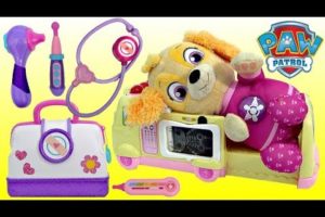 Pup Skye Visits Doc McStuffins Hospital