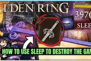 Sleep is OVERPOWERED - Chain Sleep & One Shot Everything - Best Elden Ring Status Build Guide!