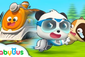 Super Panda Rescues Baby Kitten | Super Panda Rescue Team | Panda Cartoon | Kids Song | BabyBus