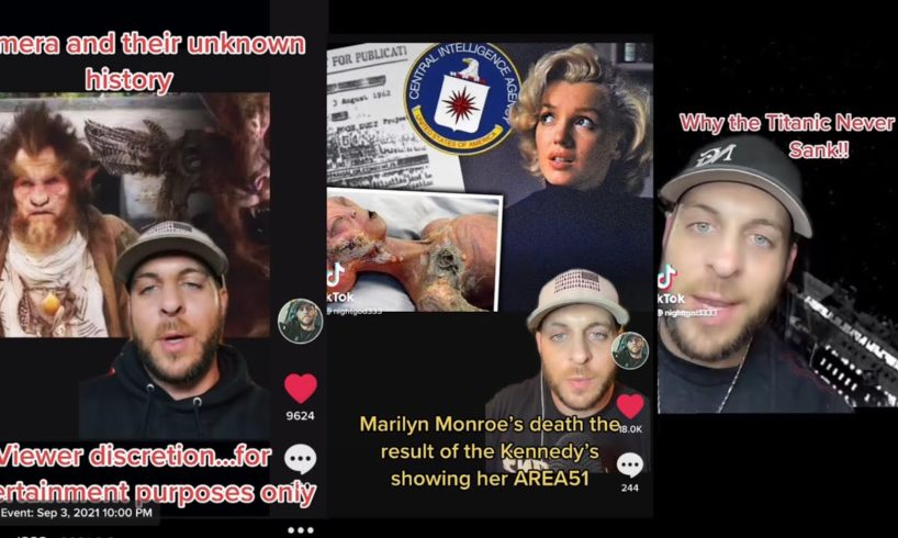 TikTok Compilation, Marilyn Munroe, Titanic didn’t sink and Underground Tunnels #story #youtube