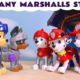 Too Many Toy Paw Patrol Marshall Pups for the Rescue Knights Story